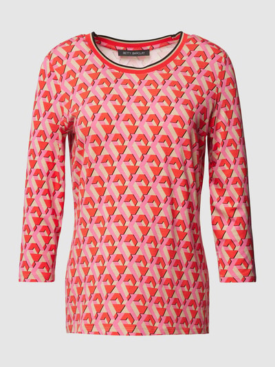 Betty Barclay T-Shirt mit 3/4-Arm Rot 2