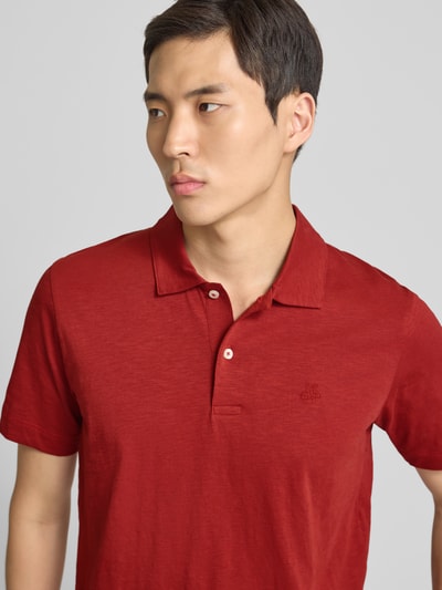 Marc O'Polo Koszulka polo o kroju regular fit z czystej bawełny Bordowy 3
