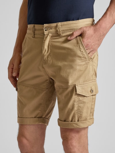 Lerros Shorts mit Cargotaschen Khaki 3