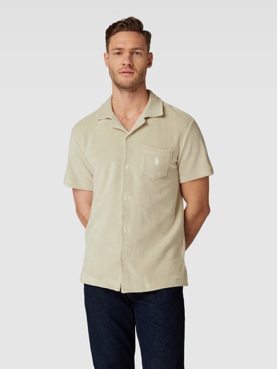 Polo Ralph Lauren Regular Fit Freizeithemd mit Reverskragen Beige 4