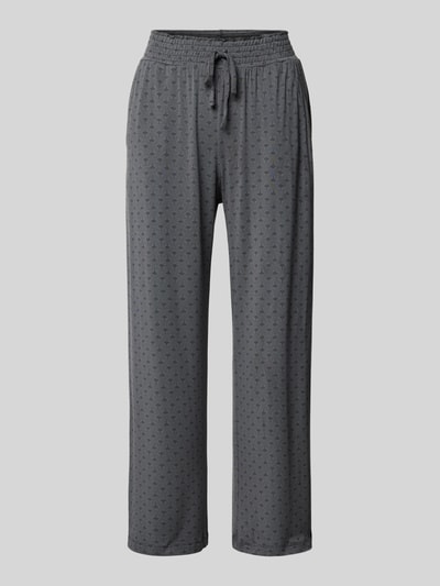 JOOP! Collection Relaxed Fit Pyjama-Hose mit elastischem Bund Dunkelgrau 1