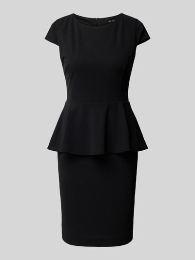 Paradi Knielanges Cocktailkleid mit Rundhalsausschnitt Black 1