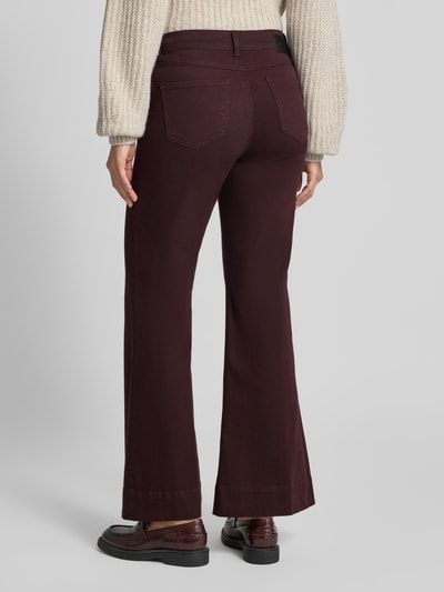 ANGELS Bootcut-Jeans aus Baumwoll-Mix Modell 'Luna' Bordeaux 5