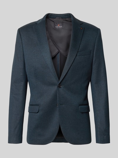 Zuitable 2-knoops colbert met reverskraag Petrol - 2