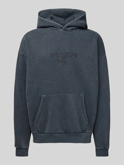 Review X MATW Hoodie met labelprint Donkergrijs - 2