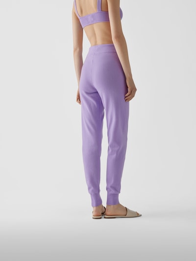 LouLou Studio Hose aus Kaschmir Lavendel 5