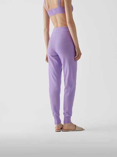 LouLou Studio Hose aus Kaschmir Lavender 5