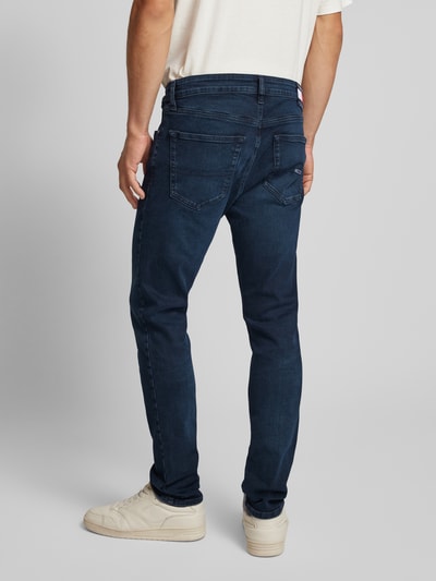 Tommy Jeans Slim Fit Jeans im 5-Pocket-Design Modell 'AUSTIN' Jeansblau 5