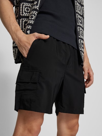 Only & Sons Relaxed fit korte cargobroek met steekzakken, model 'CAM' Zwart - 3