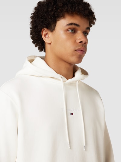 Tommy Jeans Hoodie mit Logo-Stitchings Offwhite 3