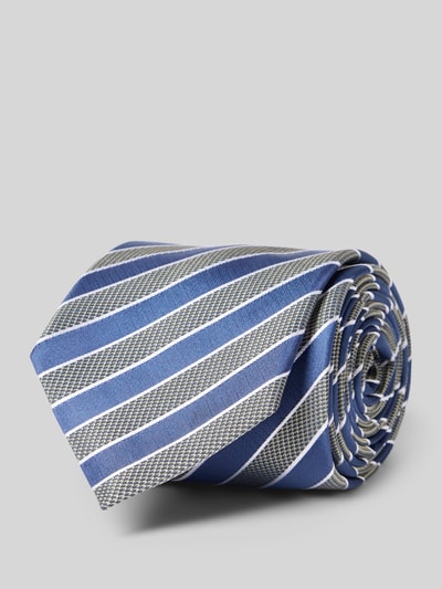 BOSS Stropdas van zijdemix Groen - 1