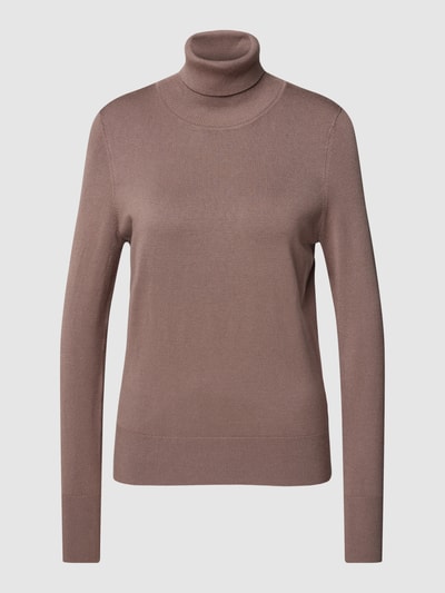 Christian Berg Woman Shirt met lange mouwen en col Taupe - 2