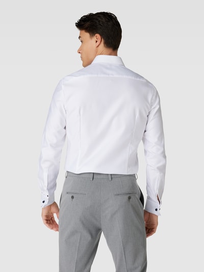 Jake*s Slim Fit Business-Hemd mit Kentkragen Weiss 5