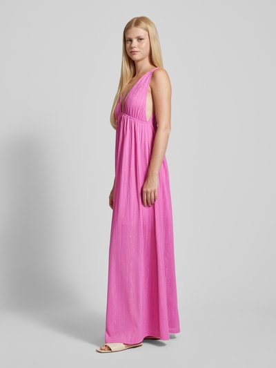 Gina Tricot Maxi-jurk met structuurmotief, model 'Deep' Felroze - 1