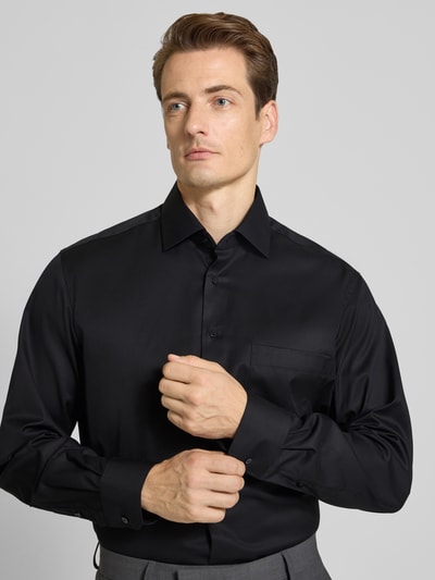 ETERNA Comfort Fit Business-Hemd mit Brusttasche Black 3