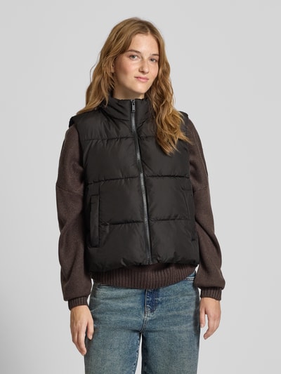 Pieces Regular fit bodywarmer met opstaande kraag, model 'BEE NEW'  - 4