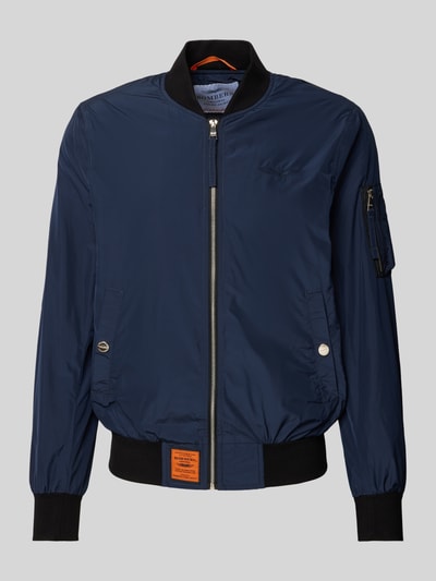 Original Bombers Bomberjack met labelpatch, model 'MA1' Marineblauw - 2