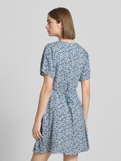 Only Sukienka mini o kroju regular fit z czystej wiskozy model ‘EVIDA’ Jasnoniebieski 5