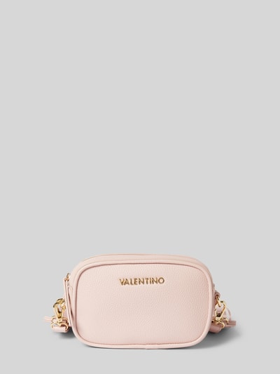 VALENTINO BAGS Handtas met labelapplicatie, model 'MIRAMAR' Rosé - 1