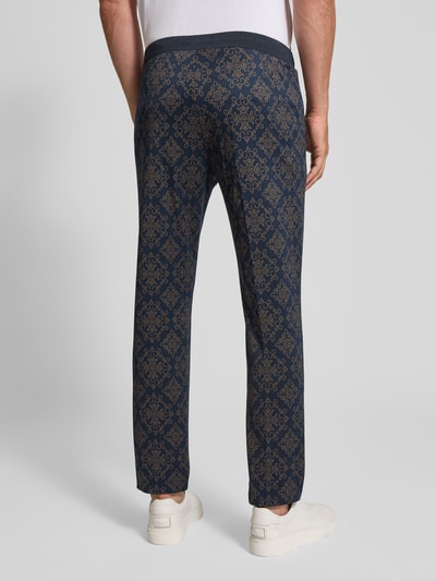 MCNEAL Sweatpants mit elastischem Bund und Tunnelzug Dunkelblau 5