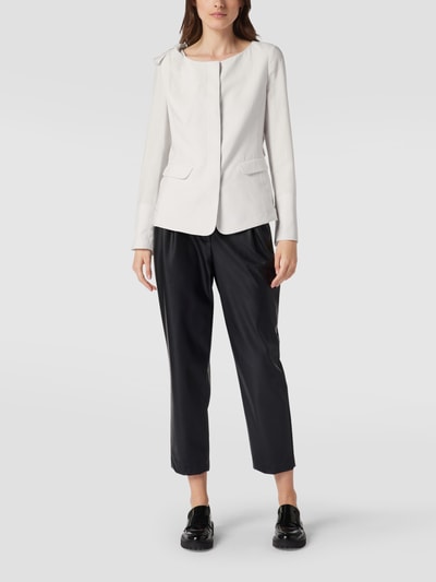 Emporio Armani Blazer mit Leinen Weiss 1