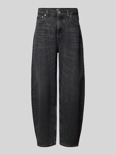 Tommy Jeans Wide fit jeans van katoenmix, model 'JEANIE BALLOON' Antraciet - 2