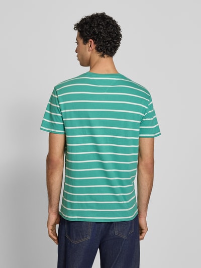 Tommy Jeans Regular Fit T-Shirt aus reiner Baumwolle Gruen 5