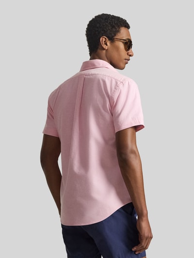 Polo Ralph Lauren regular fit vrijetijdsoverhemd van puur katoen Felroze - 5