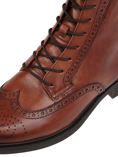 Tamaris Boots van leer Cognac - 2