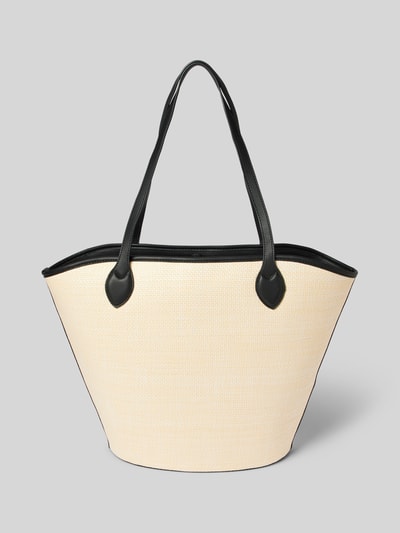 VALENTINO BAGS Shopper met logobadge, model 'COVENT' Zwart - 3