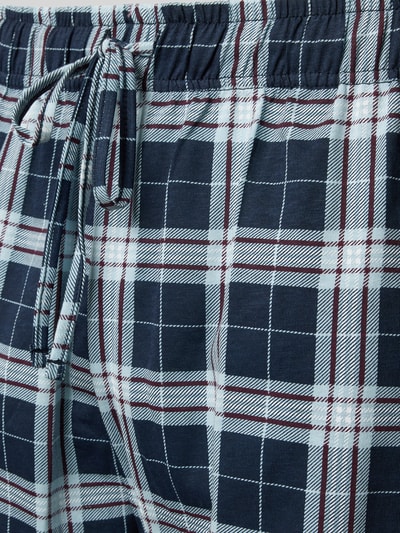 Christian Berg Men Relaxed fit pyjamabroek met elastische band Bleu - 2