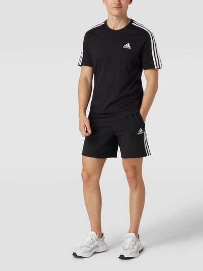 ADIDAS SPORTSWEAR Korte broek met merkdetail Zwart - 1