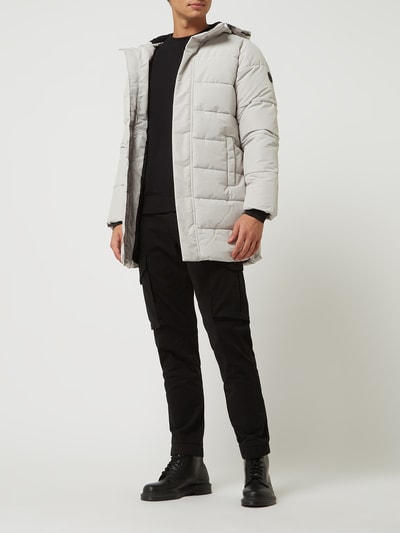 Only & Sons Steppjacke mit abnehmbarer Kapuze Modell 'Carl' Offwhite 1