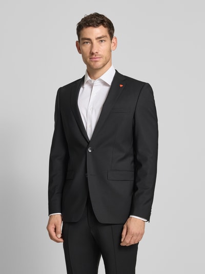 ROY ROBSON Extra slim pak in effen design Zwart - 4