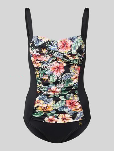 LASCANA Badpak met plooien, model 'Salsa' Zwart - 1