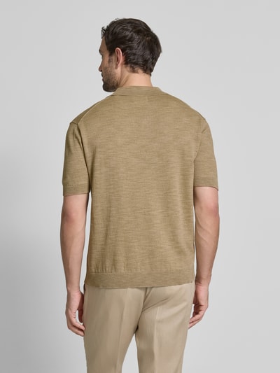 Gant Regular Fit Poloshirt mit Label-Stitching Beige 5