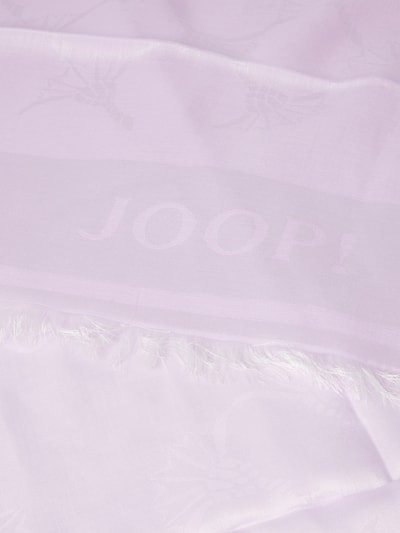 JOOP! Schal mit Label-Print Flieder 2