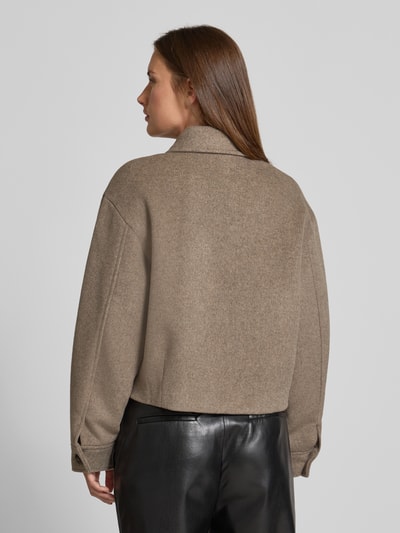 Mango Jacke mit Viskose-Anteil Modell 'CANDYX' Beige 5