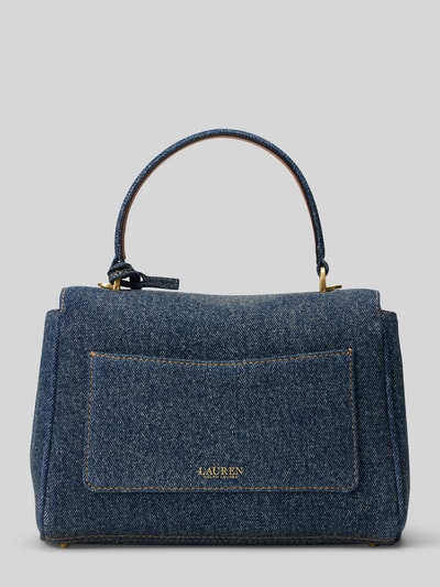 Lauren Ralph Lauren Henkeltasche in Denim-Optik Modell 'FARRH' Jeansblau 4