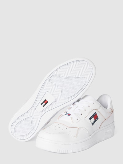 Tommy Jeans Sneaker mit Logo-Detail Weiss 5