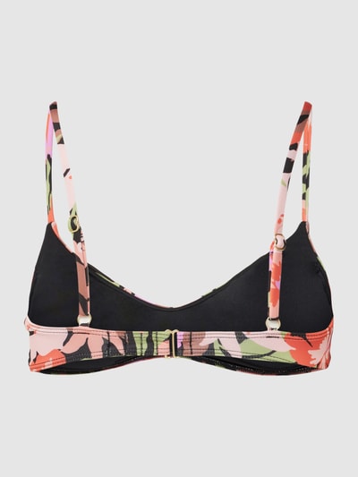 Billabong Top bikini z kwiatowym wzorem model ‘SOL SEARCHER’ Czarny 3