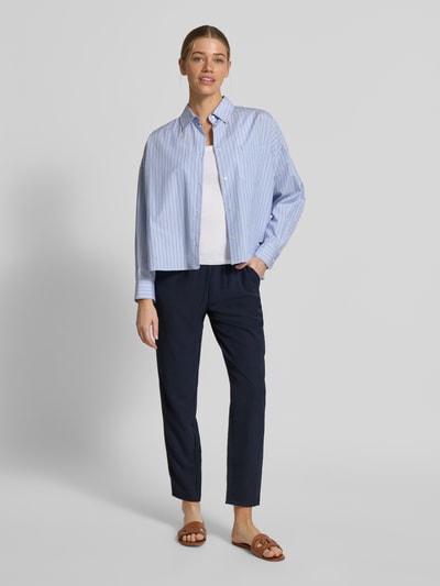 Christian Berg Woman Jogpants mit elastischem Bund und Eingrifftaschen Dunkelblau 1