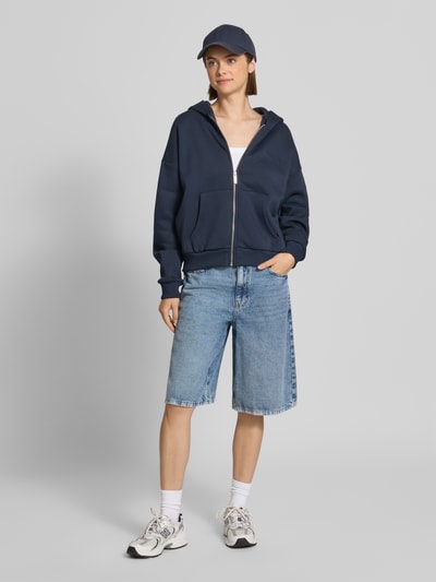 NOISY MAY® Korte jeans met steekzakken model 'MINDIE' Lichtblauw gemêleerd - 1