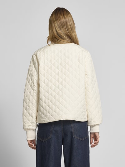 Barbour Regular Fit Steppjacke mit Reißverschluss Modell "REYNA" Weiss 5