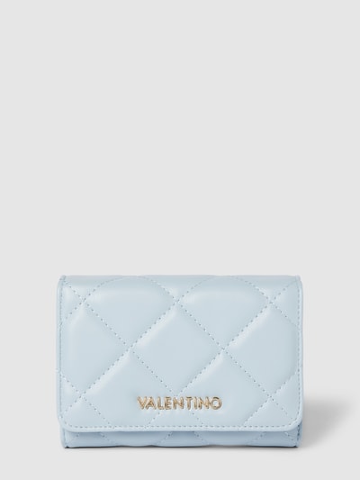 VALENTINO BAGS Portemonnee met labeldetail, model 'OCARINA' Bleu - 1