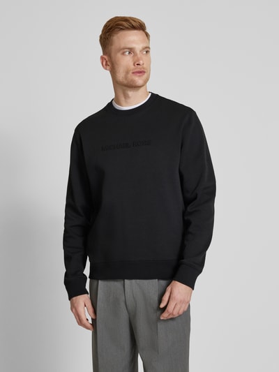 Michael Kors Sweatshirt mit Label-Detail Black 4