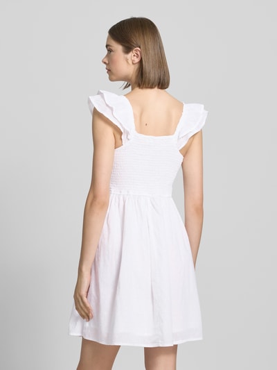 Only Slim fit mini-jurk van puur katoen, model 'DEFFIE' Offwhite - 5