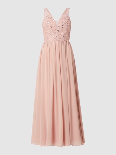 Laona Abendkleid aus Tüll und Chiffon  Rose 2