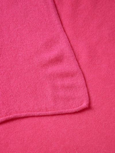 Christian Berg Woman Strickschal aus Kaschmir Pink 2