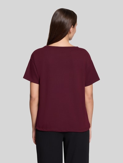 Betty Barclay Regular Fit T-Shirt mit Viskose-Anteil Modell 'NOS JULI' Bordeaux 5